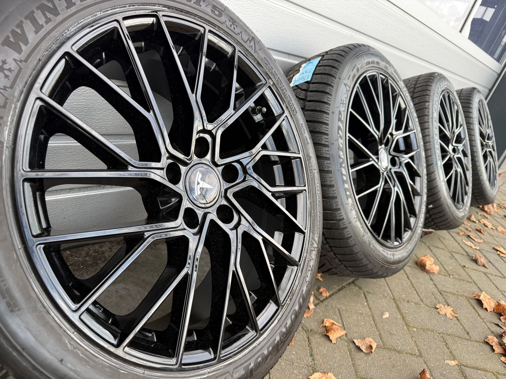 18 inch Tesla Model 3 velgen winterbanden Bluetooth sensoren, Auto-onderdelen, Banden en Velgen, 18 inch, -, -, Banden en Velgen