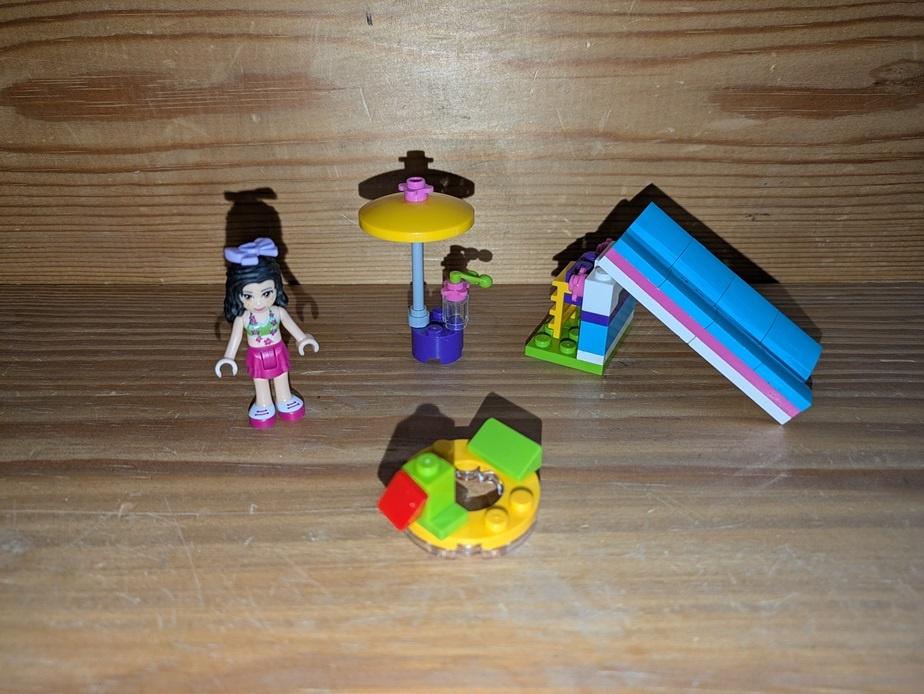 lego Friends - 30401 - Toboggan en mousse pour piscine, Ophalen, Gebruikt, Lego, Friends