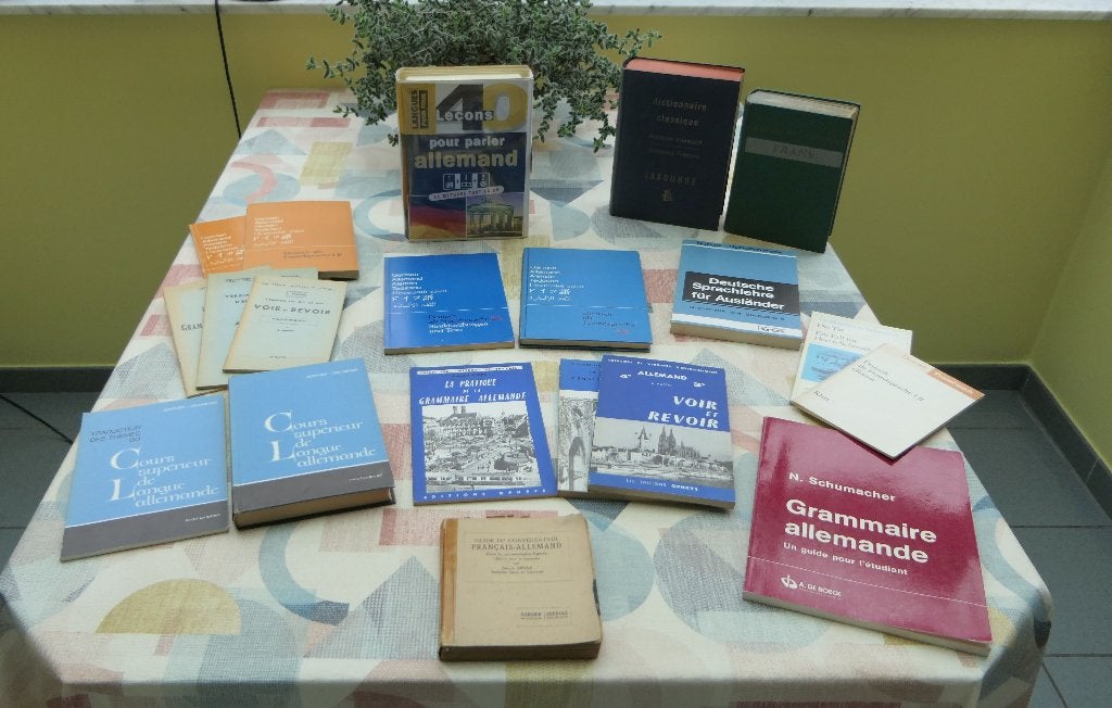 Duits leerlingschap, Boeken, Ophalen
