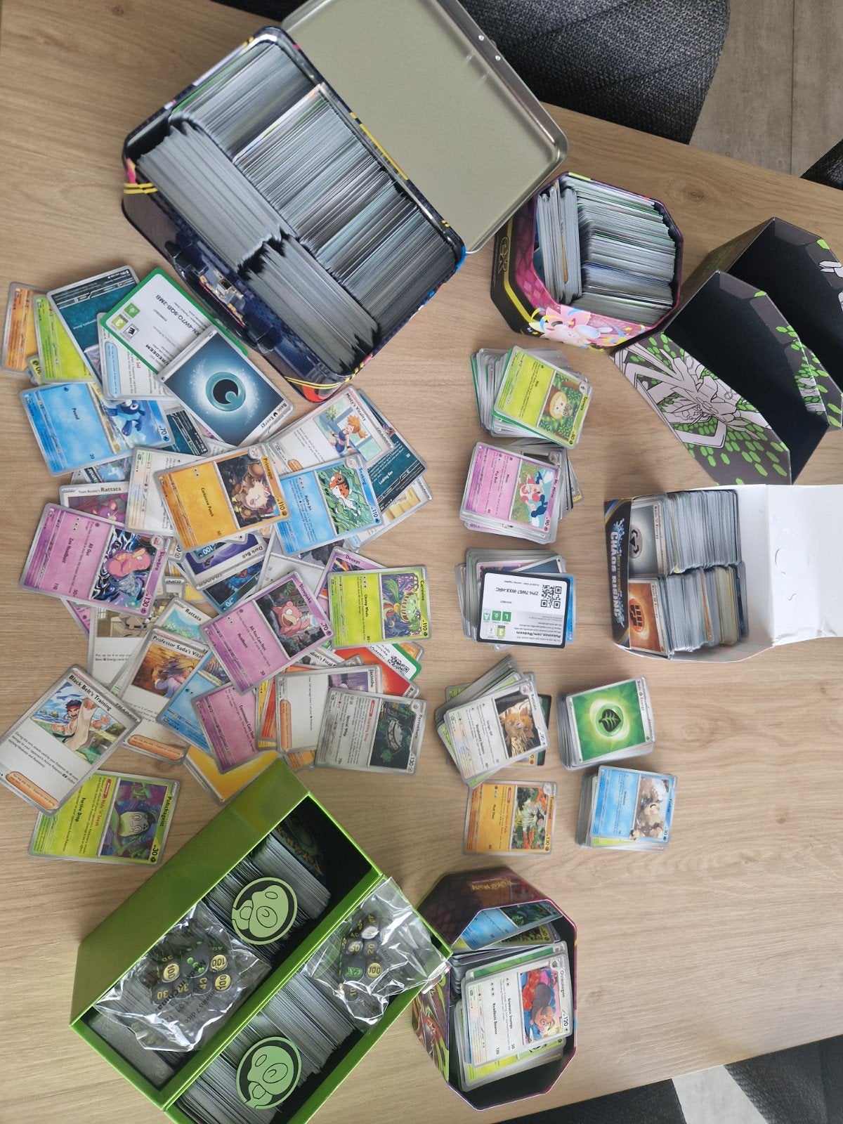 bulk pokemon +- 3600 kaarten, Enlèvement ou Envoi, Comme neuf, Plusieurs cartes