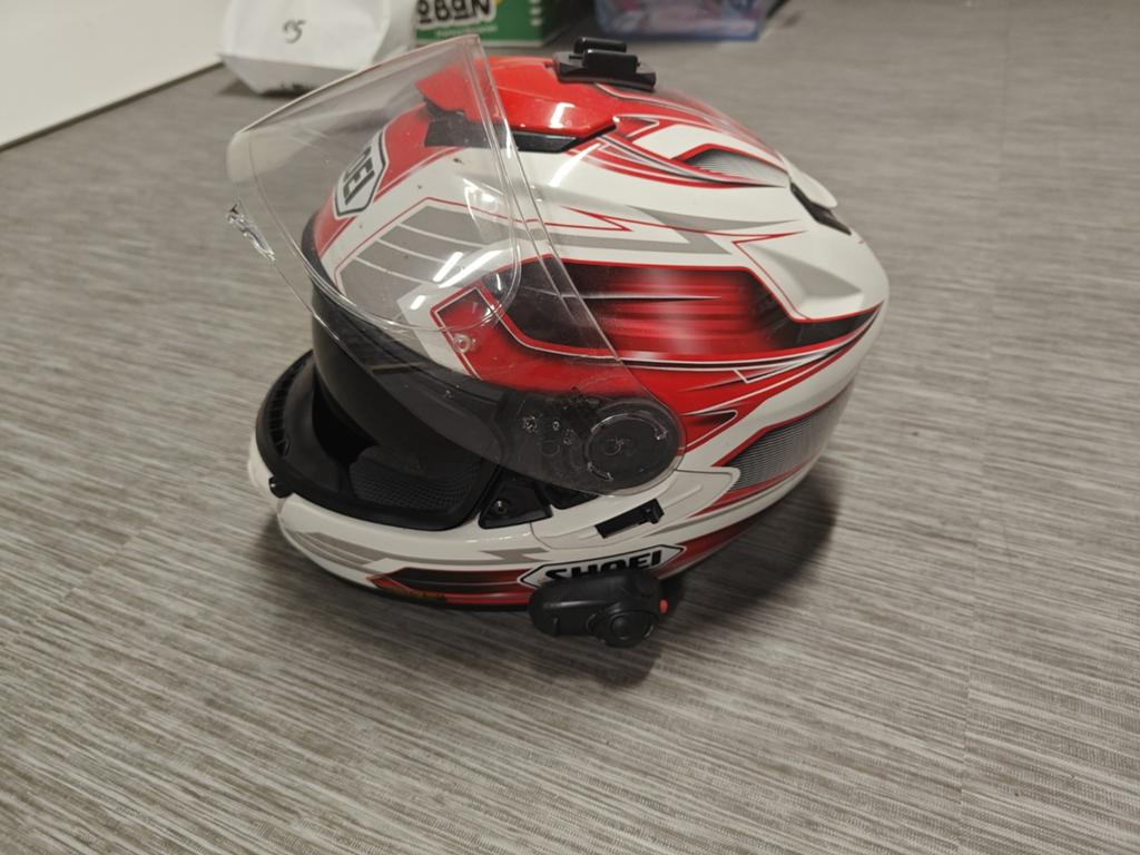 Casque de moto Shoei GT Air avec kit Bluetooth, Motos, Enlèvement
