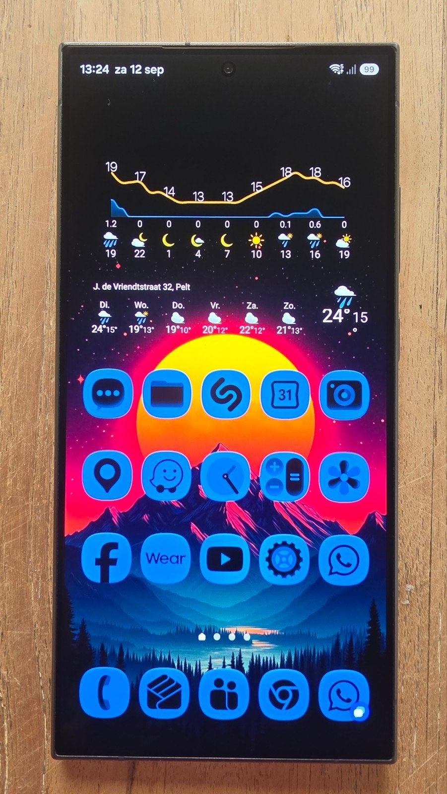 Samsung Galaxy S24 Ultra 512Gb zwart+hoesjes+screenprotector, Ophalen, Galaxy S24, Zwart, Touchscreen