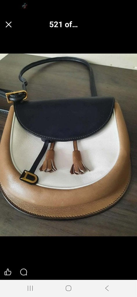 Vintage Delvaux Trot 1981, Handtassen en Accessoires, Ophalen of Verzenden, Zo goed als nieuw, Overige kleuren, Schoudertasje
