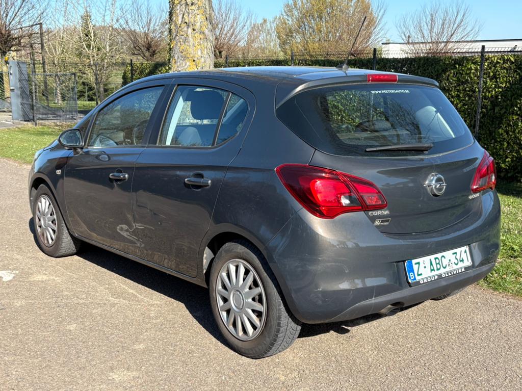 OPEL CORSA E 1.0i ESSENCE 127 000KM CARPASS 2015 EURO 6B, Autos, Argent ou Gris, Achat, Euro 6, Entreprise