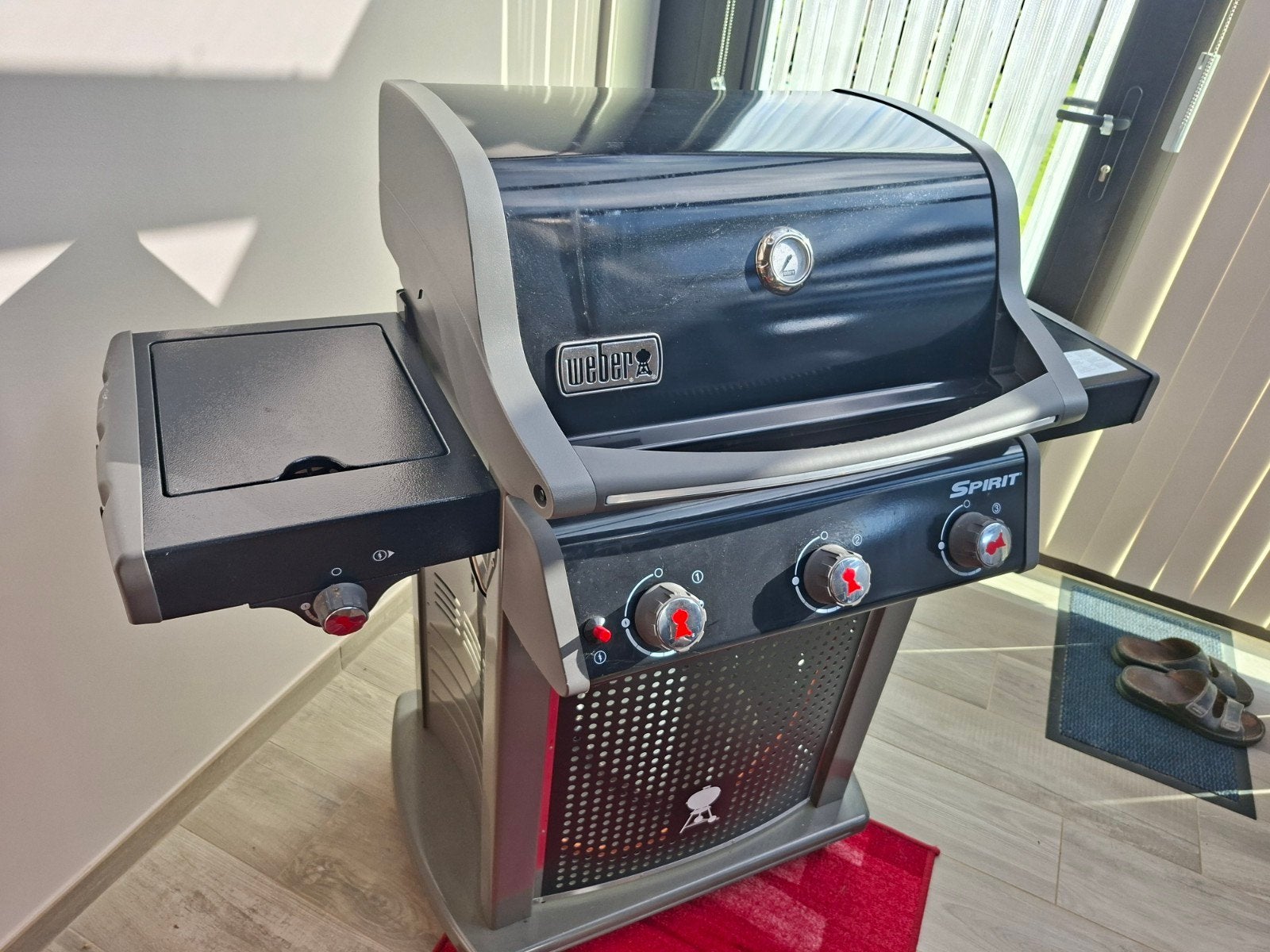 Weber-Spirit gas BBQ, Tuin en Terras, Ophalen, Zo goed als nieuw, Weber-Spirit