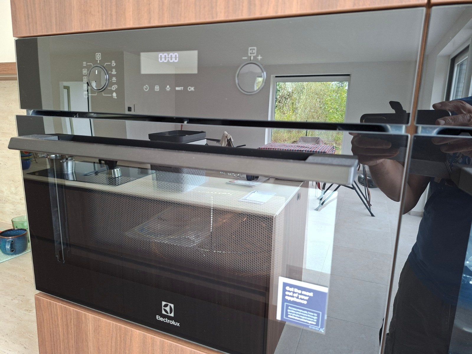 Nieuwe combi oven microgolf oven Electrolux, Electroménager, Micro-ondes, Neuf, Encastré, Enlèvement, 45 à 60 cm
