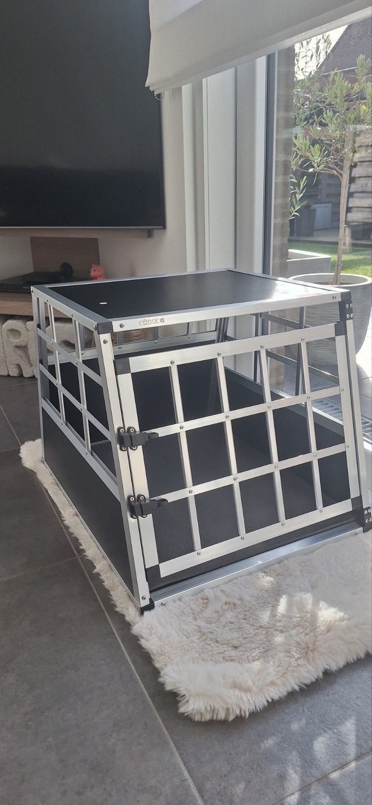 Honden transportbox Medium, Ophalen, Zo goed als nieuw