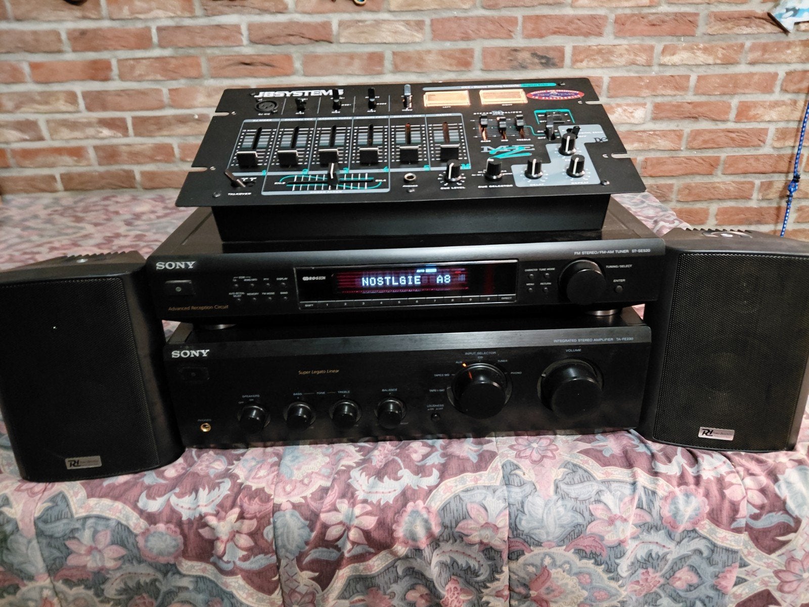 versterker Sony, tuner, JB mengpaneel, Enlèvement, Utilisé, Sony
