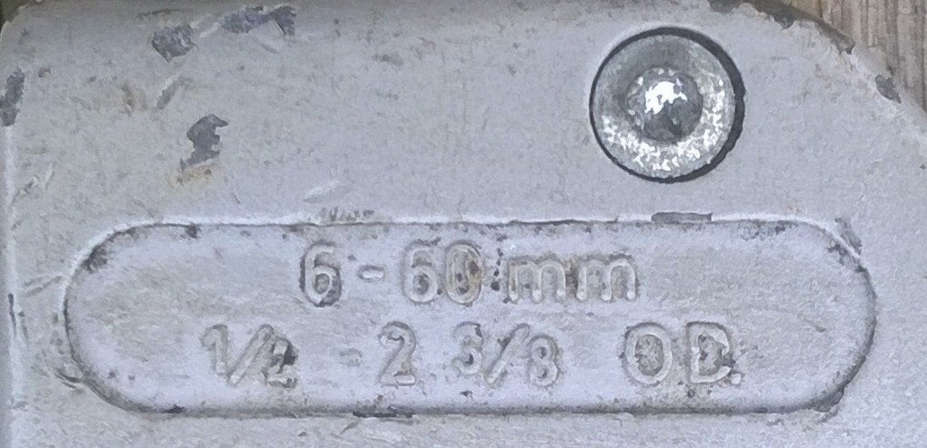 Pijpsnijder, Rothenberger, Doe-het-zelf en Bouw, Ophalen of Verzenden, Gebruikt, Snijgereedschap, Overige merken