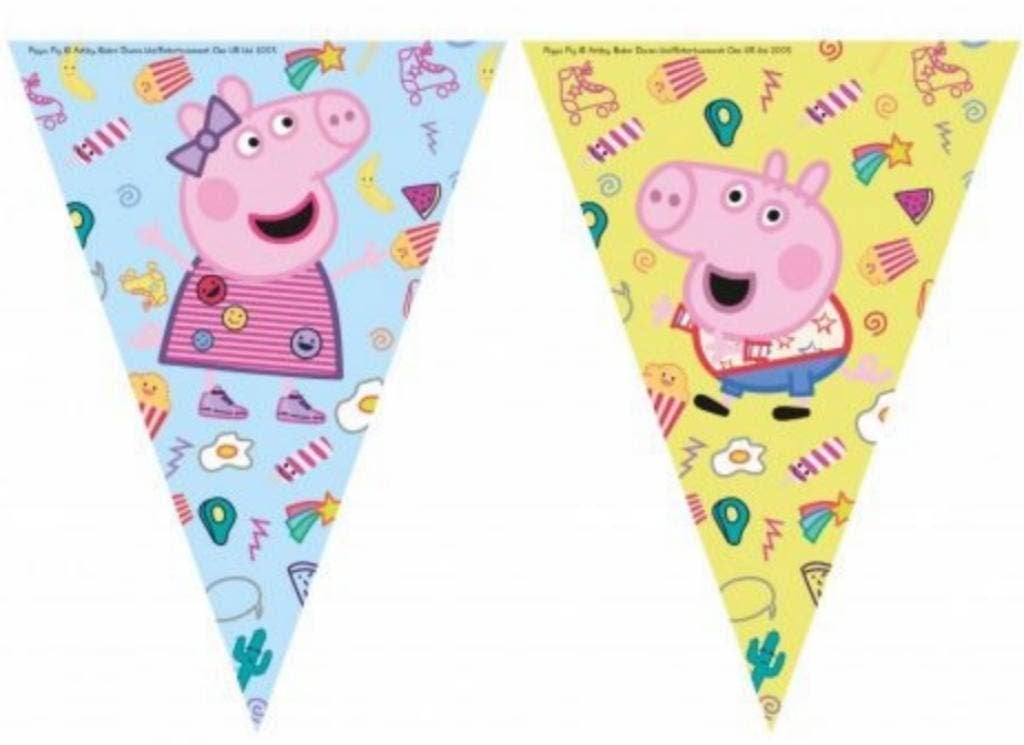 Peppa Pig Feestartikelen / Versiering Verjaardag Kinderfeest, Hobby en Vrije tijd, Ophalen of Verzenden, Nieuw, Feestartikel