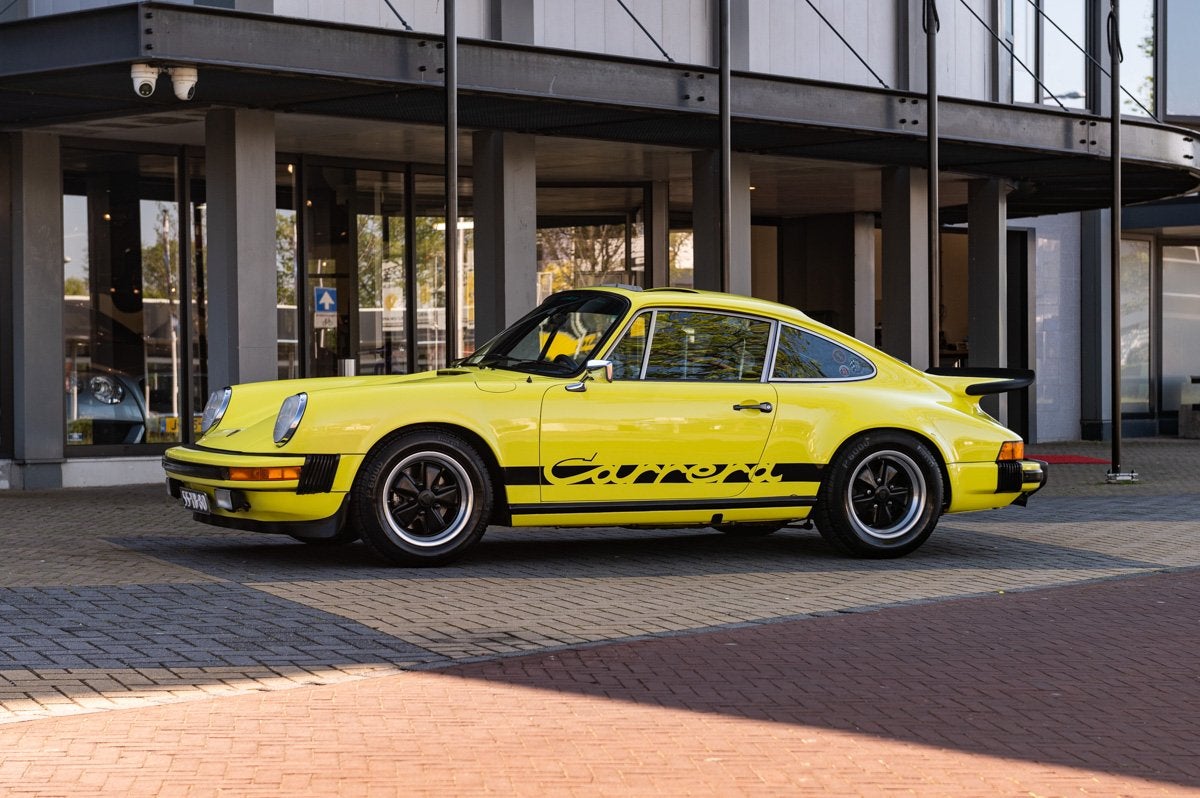 Porsche 911 911 Carrera 2.7 (bj 1975), Auto's, Lederen bekleding, 4 zetels, Gebruikt, 157 pk