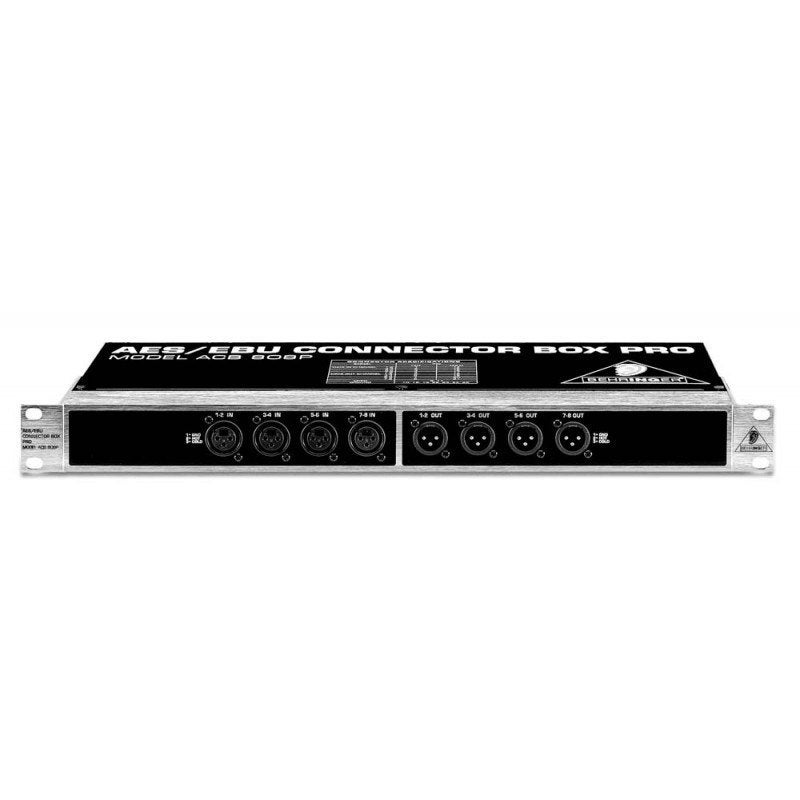 Behringer AES/EBU 808P - Connector box - Interface, Ophalen of Verzenden, Zo goed als nieuw, Behringer