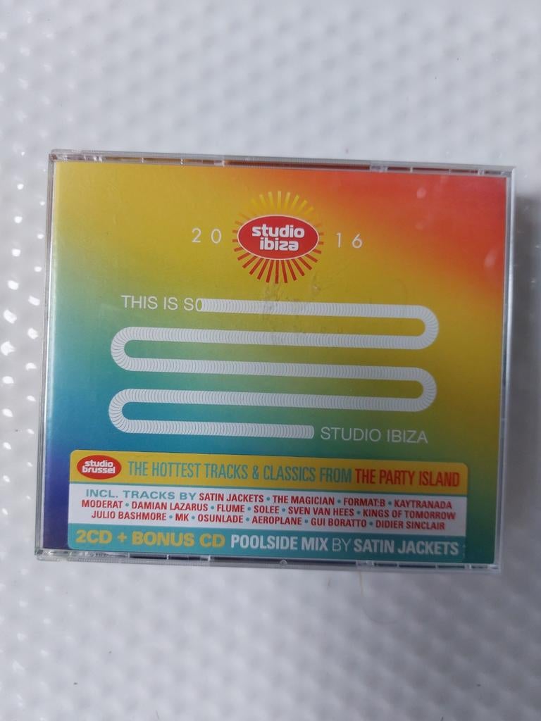 STUDIO IBIZA 2016 (Studio Brussel), Cd's en Dvd's, Verzenden