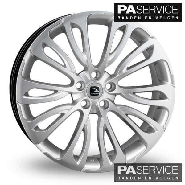 Nw 22 inch Silver Hawke Halcyon Range Rover Velar velgen, Auto-onderdelen, Banden en Velgen, -, -, Banden en Velgen, Nieuw