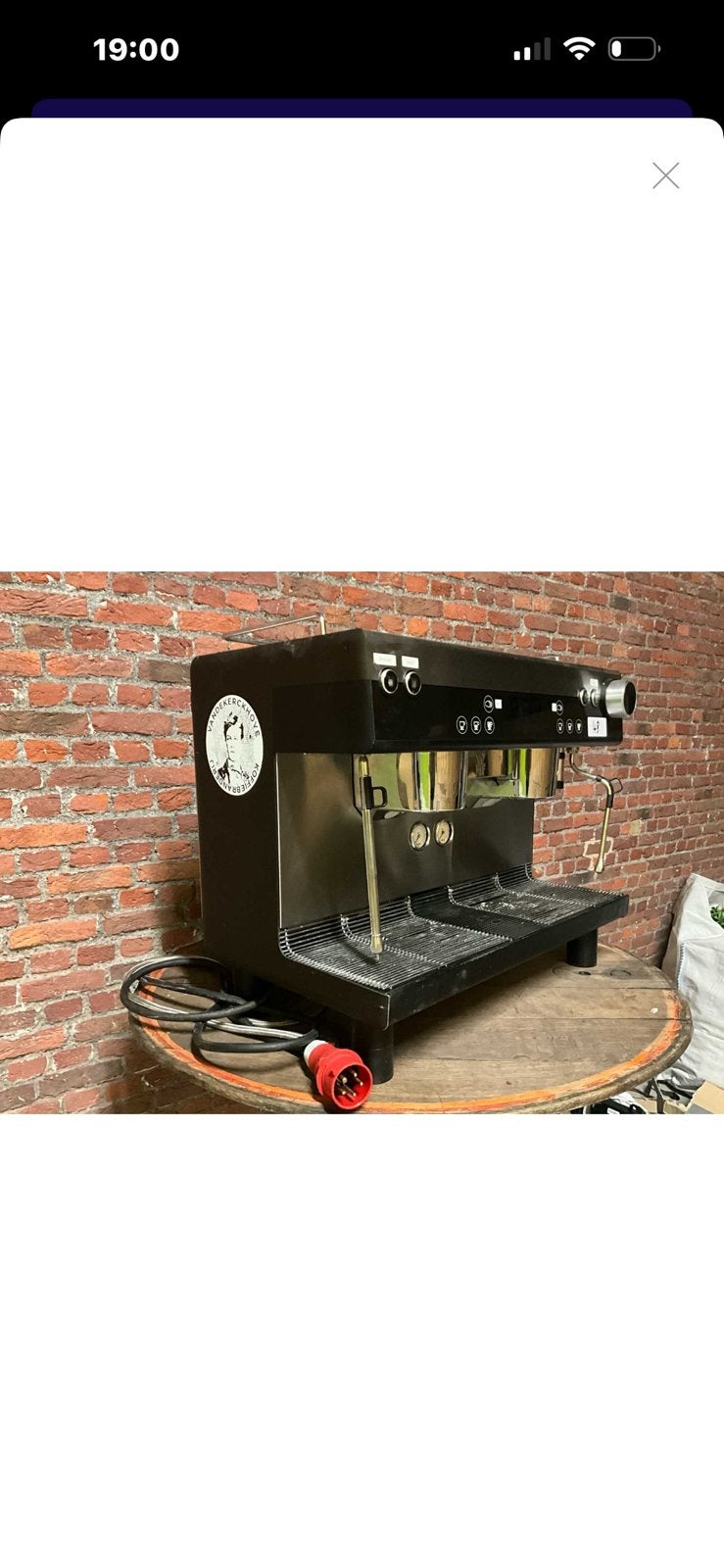 Machine à expresso et à café, Articles professionnels, Enlèvement, Utilisé, Café et Espresso