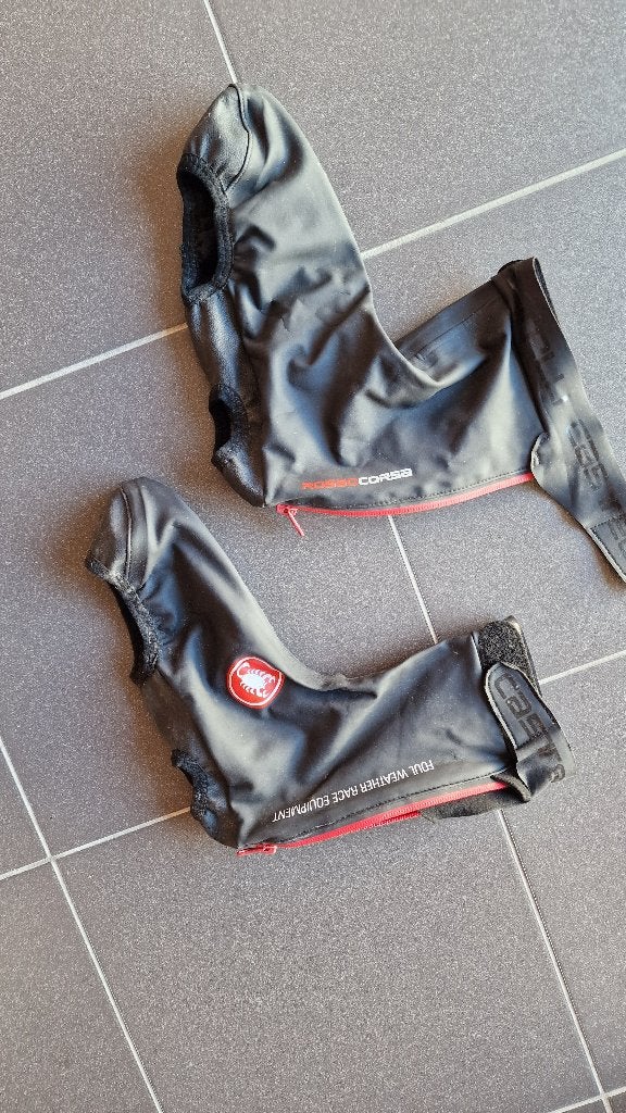 Overtrek schoenen fiets, Ophalen, Gebruikt, Castelli, Schoenen