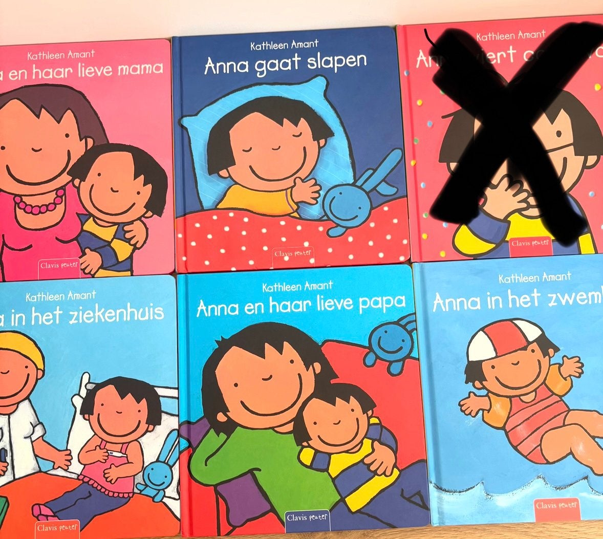 Te koop: 5 leuke kinderboekjes van Kathleen Amant, Ophalen, Jongen of Meisje, Gouden boekje, Zo goed als nieuw