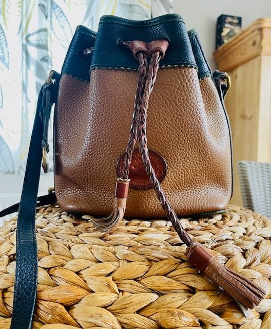sac en cuir doony & bourke, Enlèvement, Comme neuf, Bleu, Cuir