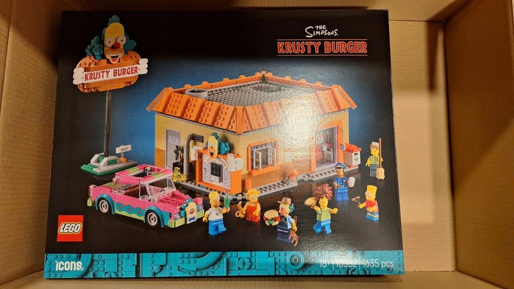 Krusty burger, Ophalen of Verzenden