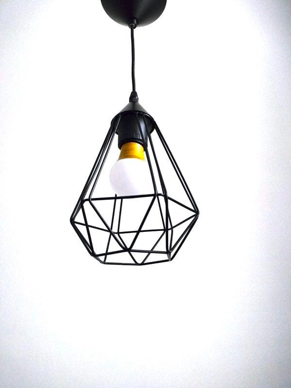 Lampe design minimaliste + ampoule "gold touch", Maison & Meubles, Lampes | Suspensions, Enlèvement ou Envoi, Métal, Moderne, E27 (grand)