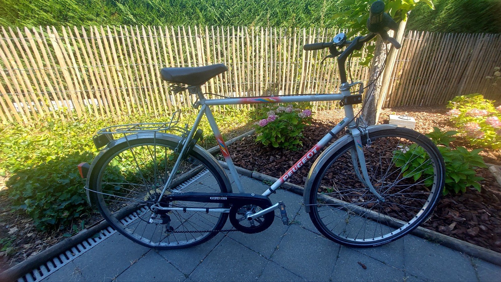 vélo de route vintage Peugeot (cadre Mangalloy), Vélos & Vélomoteurs, Enlèvement, Utilisé, Hommes