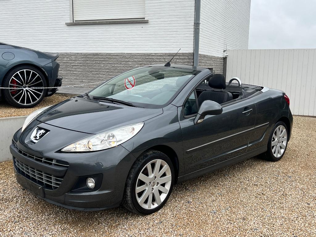 Peugeot 207 cabrio, Auto's, Stof, Cabriolet, Blauw, LED verlichting