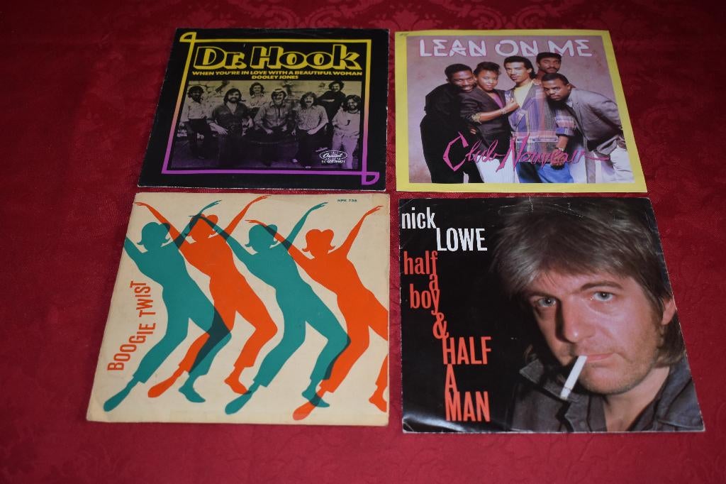 45t's  pop, beat, rap, hip hop, jaren 50*60*70*80 enz...,, Enlèvement ou Envoi, Single, Comme neuf, 1970 - 1979