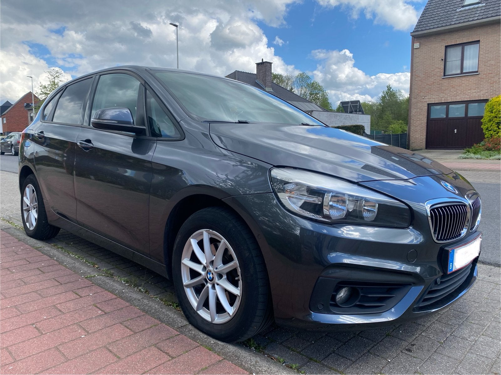 BMW 218d Automaat, Headup d, Leder …., Auto's, Automaat, Diesel, Particulier, Dealer onderhouden