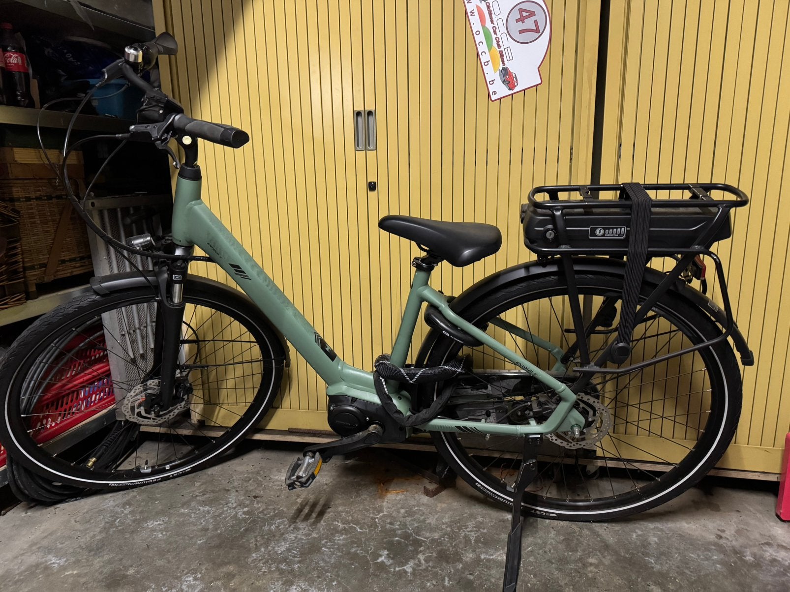 Elektrische fiets, Enlèvement, Comme neuf, 50 km par batterie ou plus, Giant