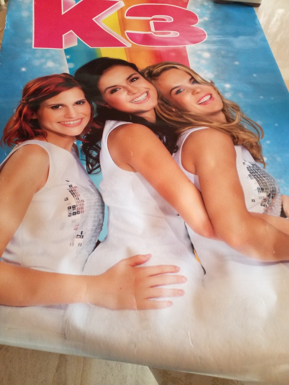K3 poster  90 cm op 60 cm, Verzamelen, Ophalen
