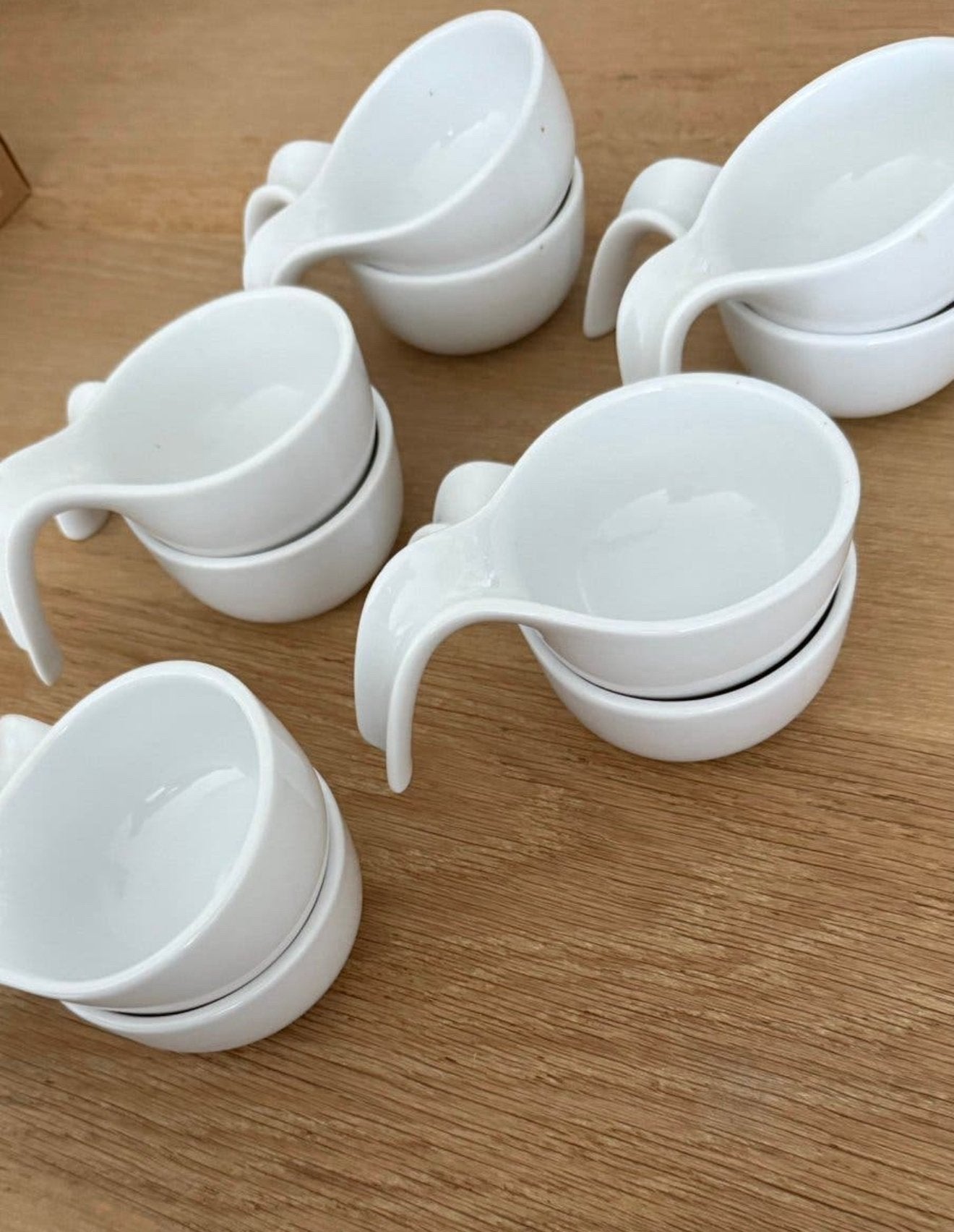 10 petits bols avec anses, de la marque Cosy & Trendy, Maison & Meubles, Enlèvement, Comme neuf, Porcelaine, Récipient(s)
