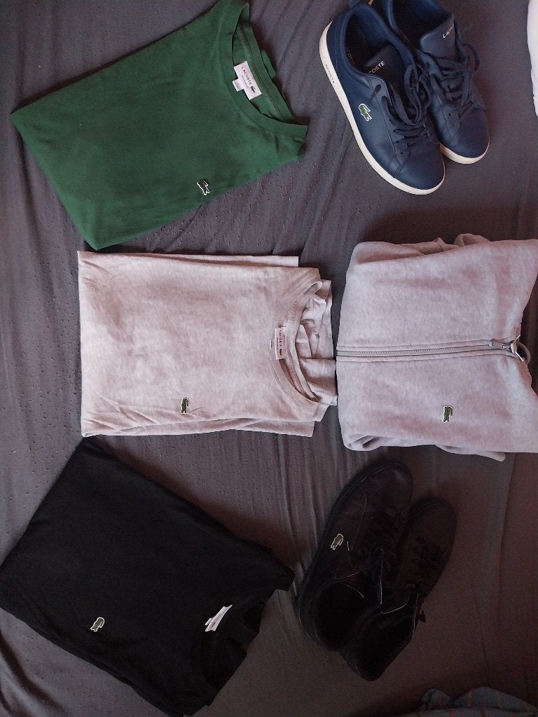 Vêtements lacoste et chaussures lacoste, Enlèvement ou Envoi, Porté, Bleu
