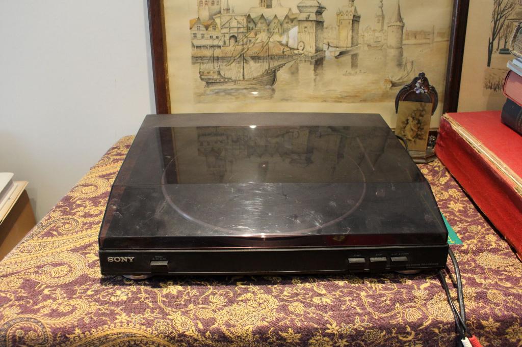 Sony Stereo Turntable System PS LX300 USB, Ophalen, Gebruikt, USB-aansluiting, Platenspeler