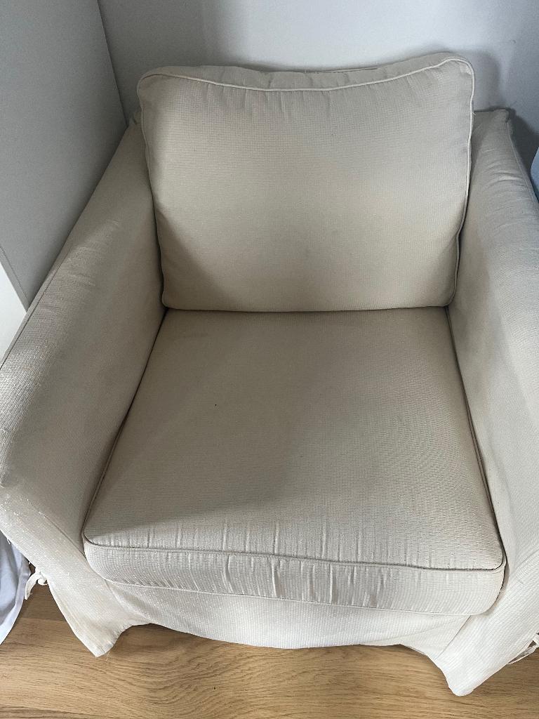 feauteuil, Huis en Inrichting, Fauteuils, Ophalen, Gebruikt, Rustiek, 75 tot 100 cm