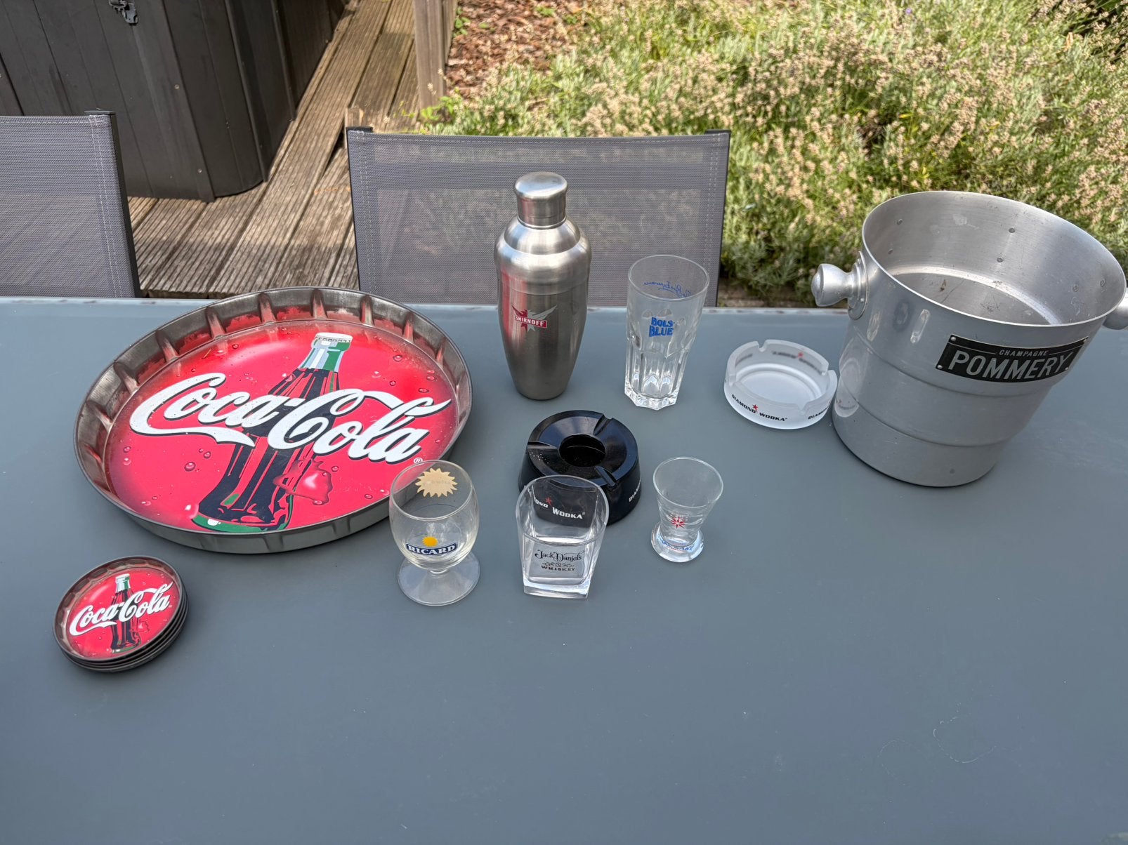 Gratis Coca cola Smirnoff Pommery Diamond Vodka, Ophalen, Gebruikt