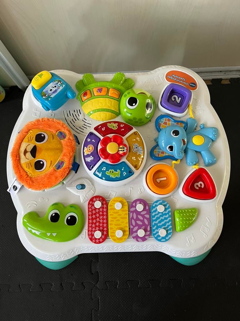 Vtech dierenvriendjes speeltafel, Kinderen en Baby's, Ophalen, Zo goed als nieuw