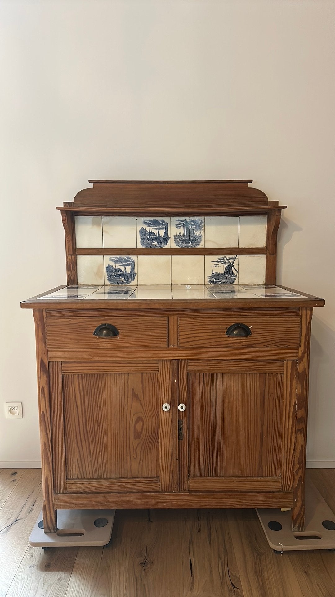 Meuble carrelages, Enlèvement