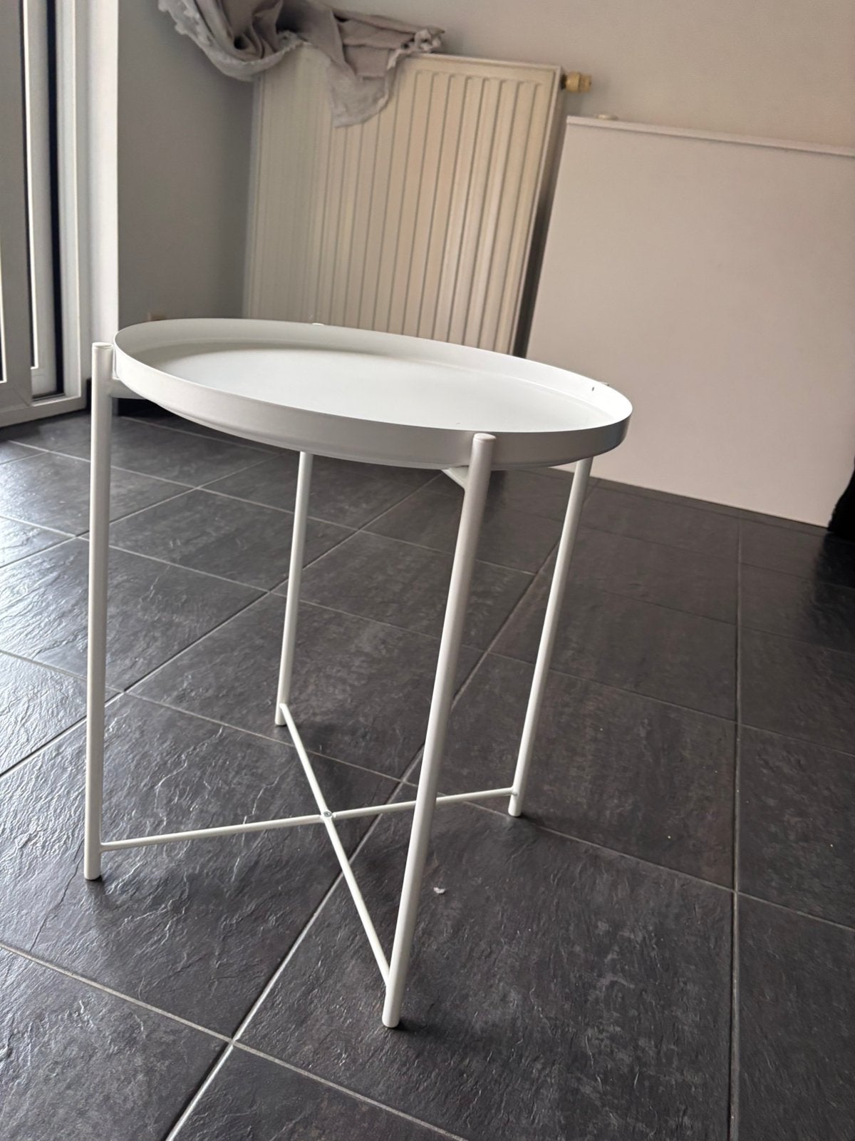 Bijzet tafeltje, Ophalen, Gebruikt, Rond