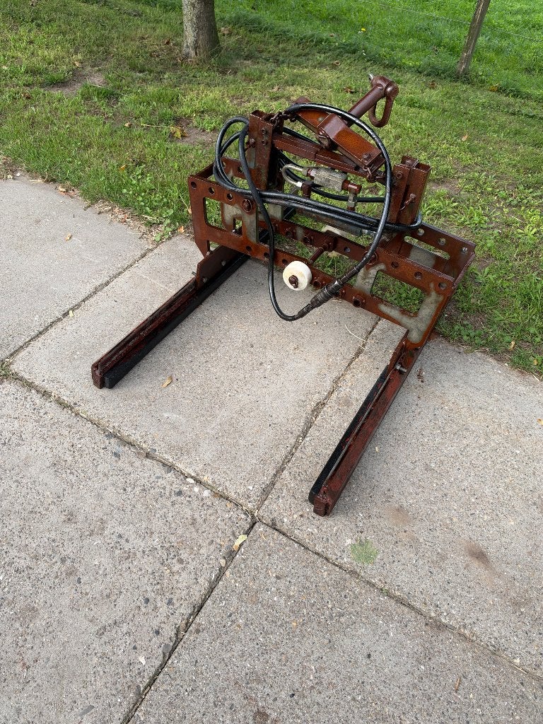 Tegelklem / bandenklem voor aan shovel, Ophalen
