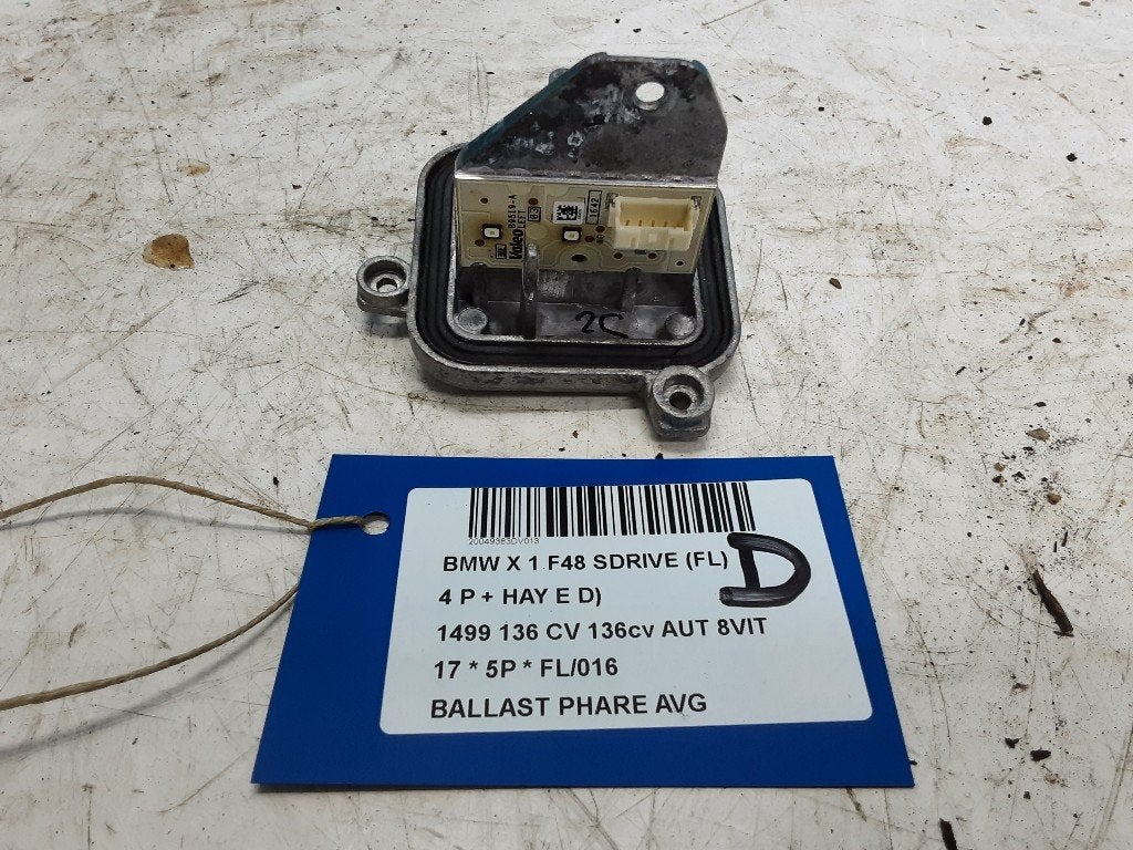 BALLAST DE PHARE XENON GAUCHE BMW X1 (F48) (90068144), Utilisé, BMW, Petuelring 130
80809  München, DE, Bayerische Motoren Werke AG