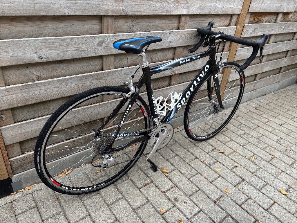 Dames meisjes Carbon koersfiets Sportivo perfecte st, Ophalen, 28 inch, 47 tot 50 cm, Zo goed als nieuw