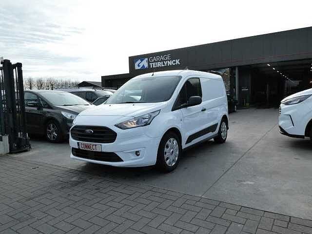 Ford Transit Connect 1.5TDCi 75pk '21 49000km (81773), Auto's, Euro 6, Parkeersensor, Wit, Bedrijf