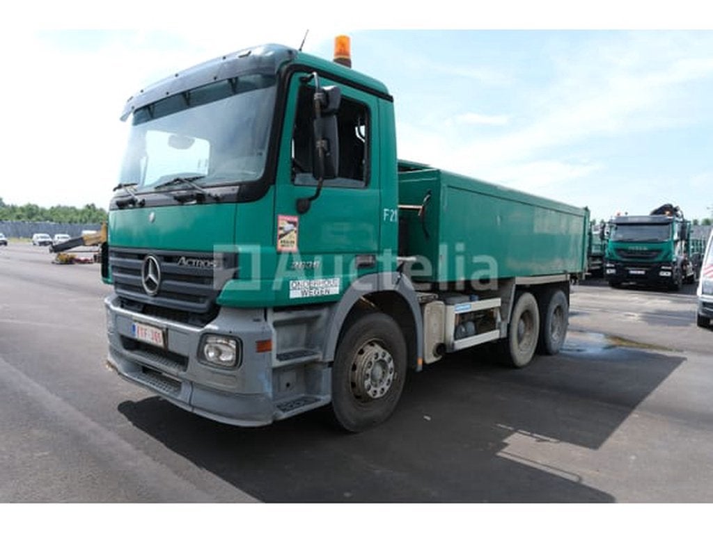 Camion benne Mercedes-Benz Actros 2636 (2006-738.498 km)( VI, Autos, Achat, Entreprise, Autres carburants, Mercedes-Benz