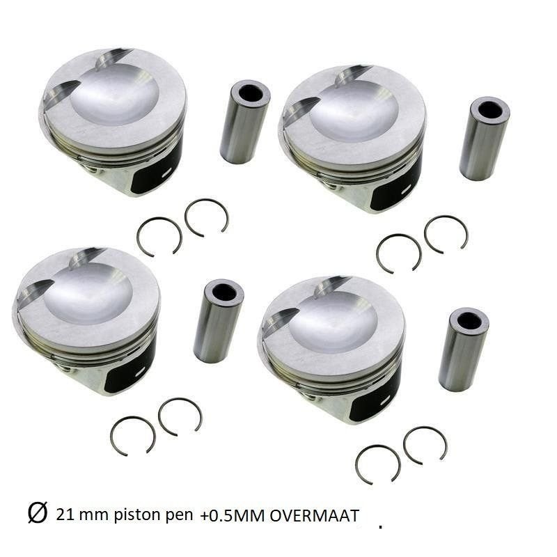 Zuigerset 2.0 TSI TFSI Audi Seat Skoda Volkswagen 21MM PEN O, Neuf, -, -, -