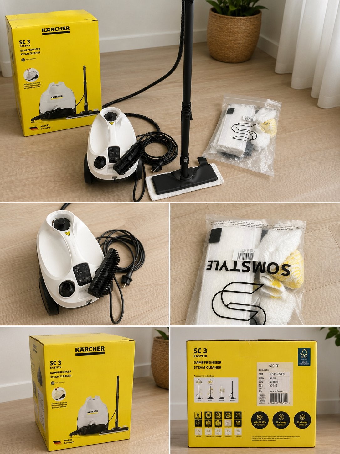 Kärcher SC 3 EasyFix stoomreiniger – bijna nieuw, Ophalen