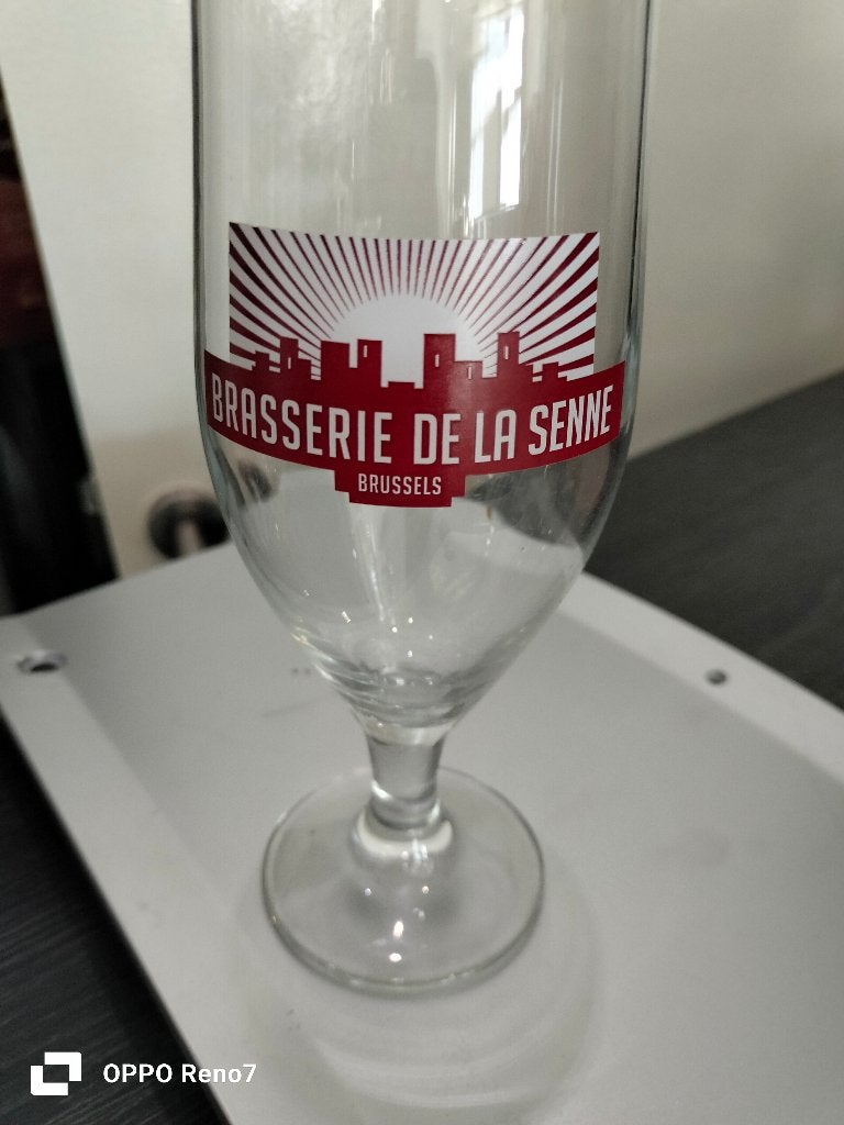 Bruxelles brasserie-glazen, Verzamelen, Ophalen, Nieuw, Glas of Glazen, Overige merken