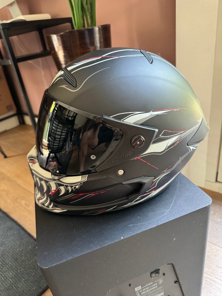Ruroc Atlas 2.0 DOT motorhelm - Maat L (60 cm), Motoren, Kleding | Motorhelmen, Ophalen, L, Integraalhelm