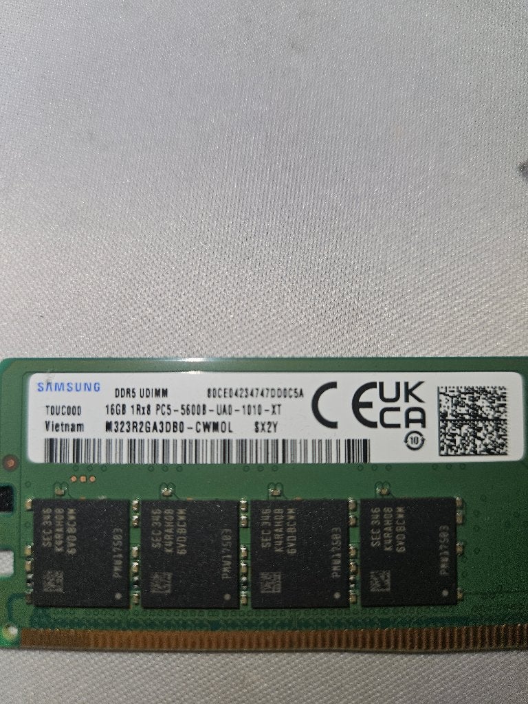 16 GB DDR5 5600 mhz, Computers en Software, Ophalen, Nieuw, Desktop, DDR5