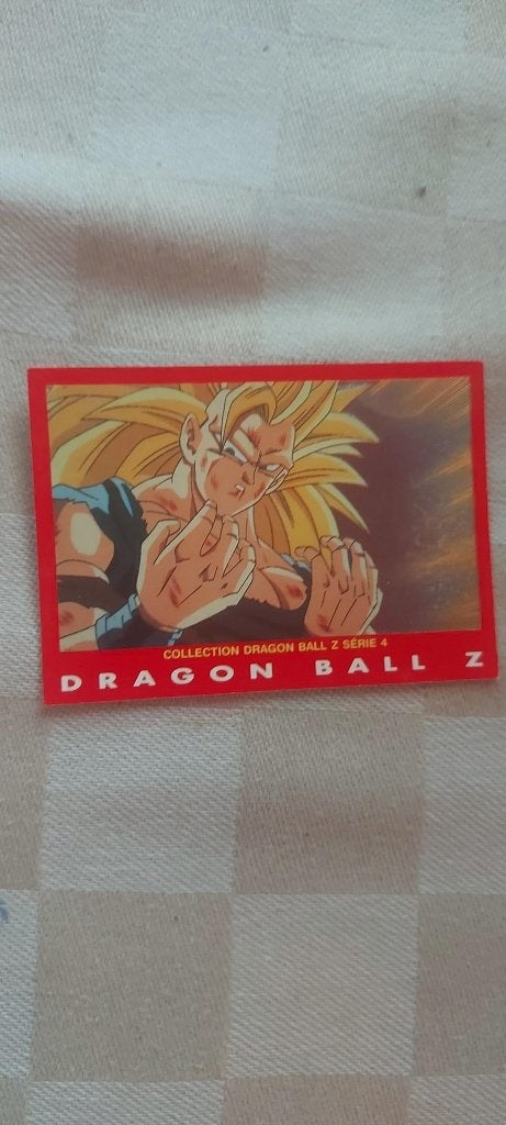 dragonball z kaart reverseholo red line Goku SS3, Enlèvement ou Envoi, Neuf, Cartes en vrac