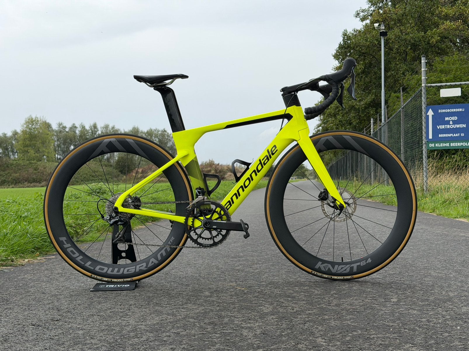 Cannondale SystemSix Dura Ace Knot64 FM51 (165-175cm), Aluminium, Enlèvement, Hommes, Frein à disque
